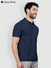 Pack of 2 Polo T-shirts Combo Rose Pink, Navy Blue