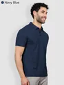 Pack of 2 Polo T-shirts Combo Rose Pink, Navy Blue