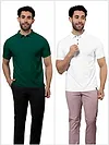 Pack of 2-Soothing Gentlemen Polo T-shirts Combo