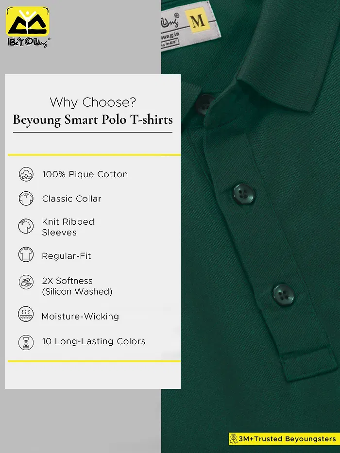 Pack of 2-Soothing Gentlemen Polo T-shirts Combo
