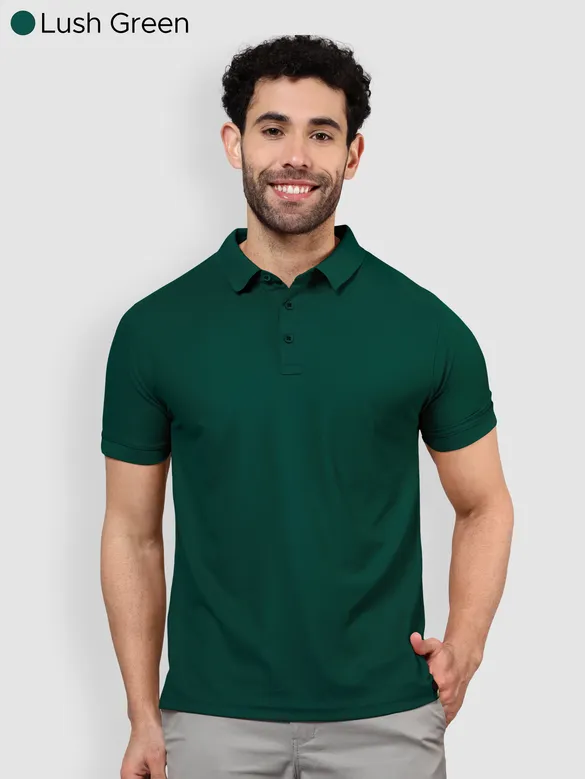 Pack of 3-Flame-In-Go Polo T-shirts Combo