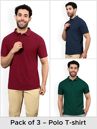 Beyoung Polo T Shirts Combos, 