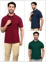 Pack of 3-Intelligent-Man Polo T-shirts Combo
