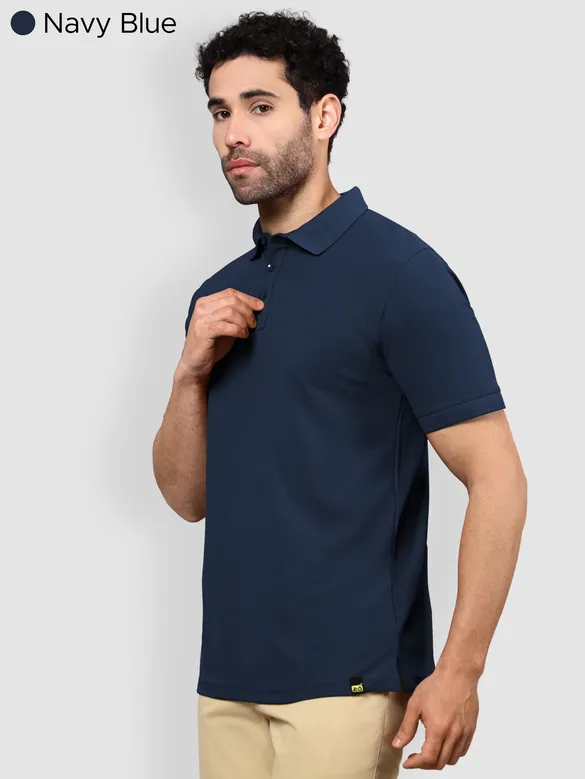 Pack of 3-Intelligent-Man Polo T-shirts Combo