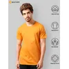 Navy Blue Mustard &amp; Bottle Green Pack Of 3 Plain T-shirts