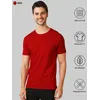 Pack Of 3 Plain T-shirts Red Rose Pink And Burgundy