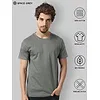 Pack Of 3 Plain T-Shirts White Grey And Burgundy