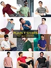 Pick Any 3- Plain T-shirt Combos