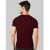 Plain T-Shirts Combo Burgundy And Space Grey