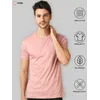 Plain T-shirts Combo Burgundy And Rose Pink