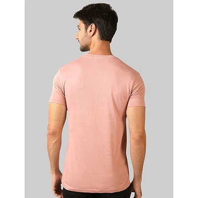 Plain T-shirts Combo Burgundy And Rose Pink