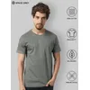 Plain T-Shirts Combo Burgundy And Space Grey