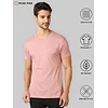 Plain T-shirts Combo White And Rose Pink