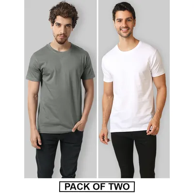 plain Polo T-shirt Combo, 