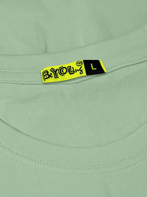 Seafoam Green Womens Plain T-shirt