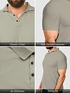 Thunder Grey Polo T-shirts