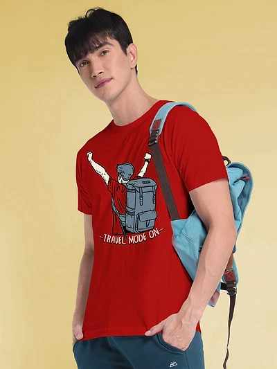 Travel Mode On T-shirts for Men