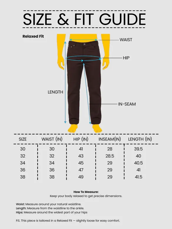 Chocolate Brown Relaxed Fit Pants