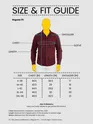 Maroon Textured Corduroy Shirt