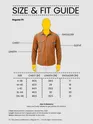 Rust Orange Dual Pocket Textured Corduroy Shirt