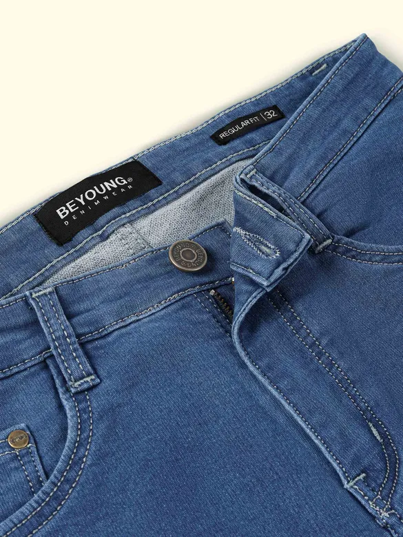 Classic Blue Regular Fit Jeans