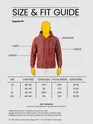 Brick Red Knit Zip-Up Hoodie