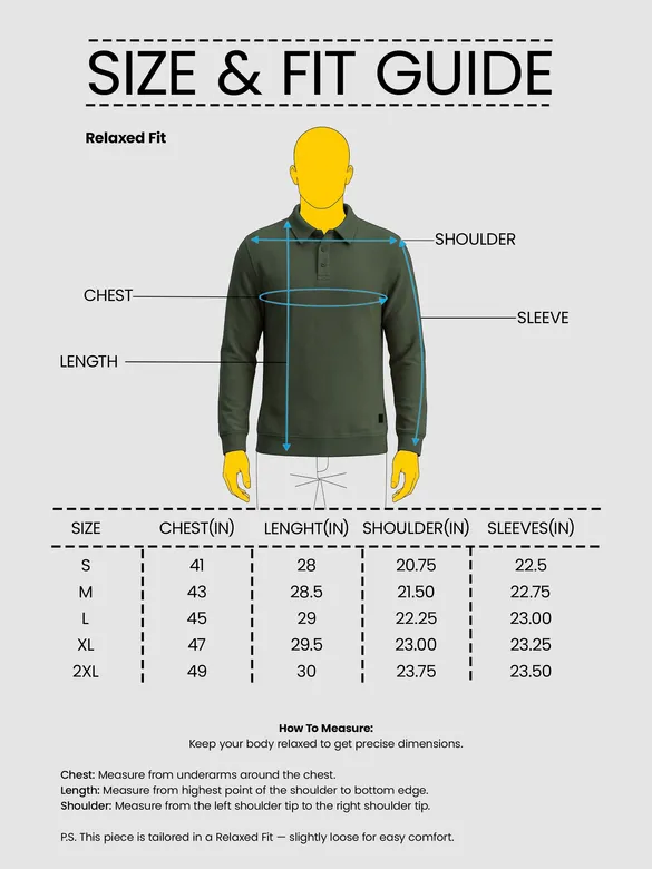 Olive Green Polo Neck Sweatshirt