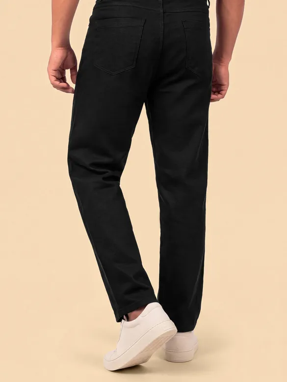 Black Relaxed Fit Pants