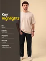 Black Relaxed Fit Pants