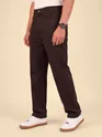 Chocolate Brown Relaxed Fit Pants