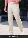 Off White Relaxed Fit Pants