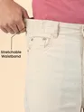 Off White Relaxed Fit Pants
