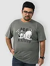 Aalas se Majboor Plus Size T shirts