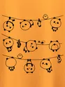 Hanging Panda Plus Size T shirts