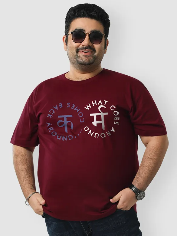 Infinity Karma Plus Size T shirts