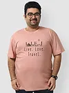 Live Love Travel Plus Size T shirts