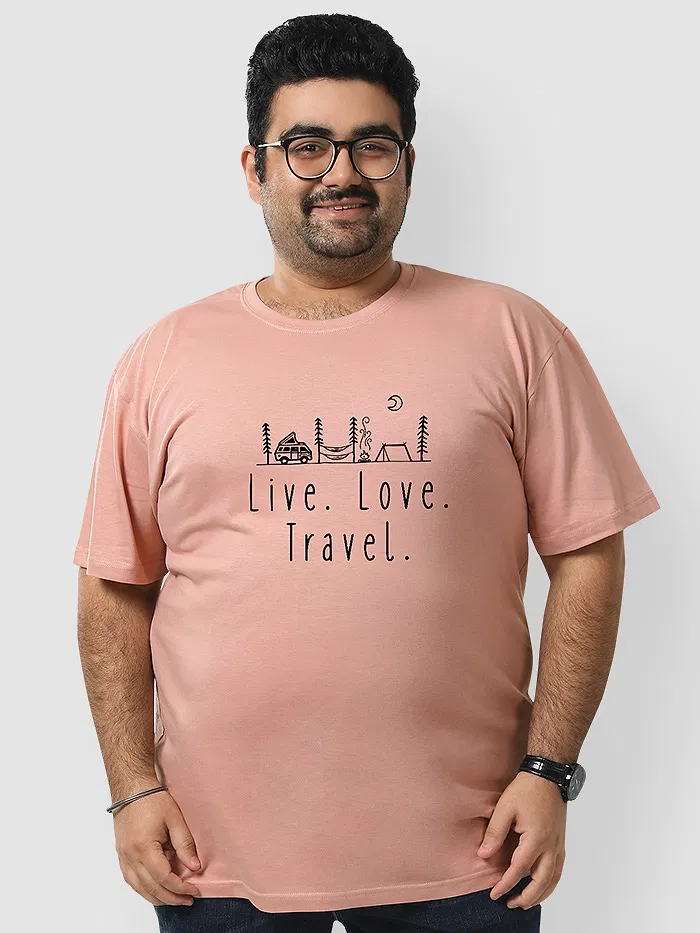 Live Love Travel Plus Size T shirts