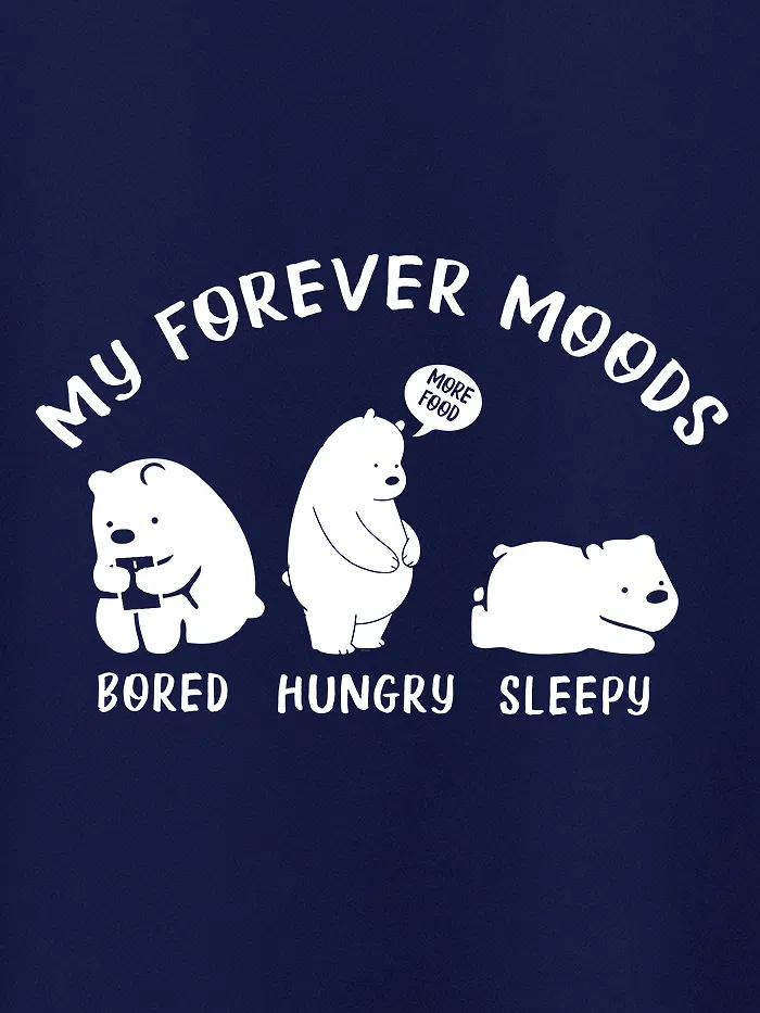 Moody Bear Plus Size T shirts