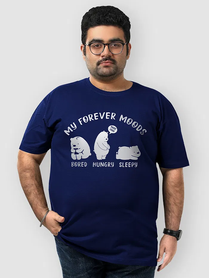 Moody Bear Plus Size T shirts