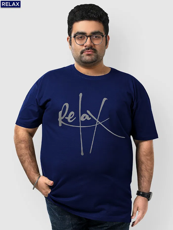Pack Of 3 - Inspiring Printed Plus Size Combo T-Shirts