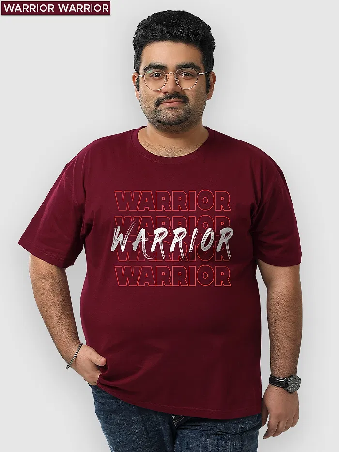 Pack Of 3 - Inspiring Printed Plus Size Combo T-Shirts