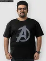 Pack Of 3 - Marvel Printed Plus Size Combo T-Shirt