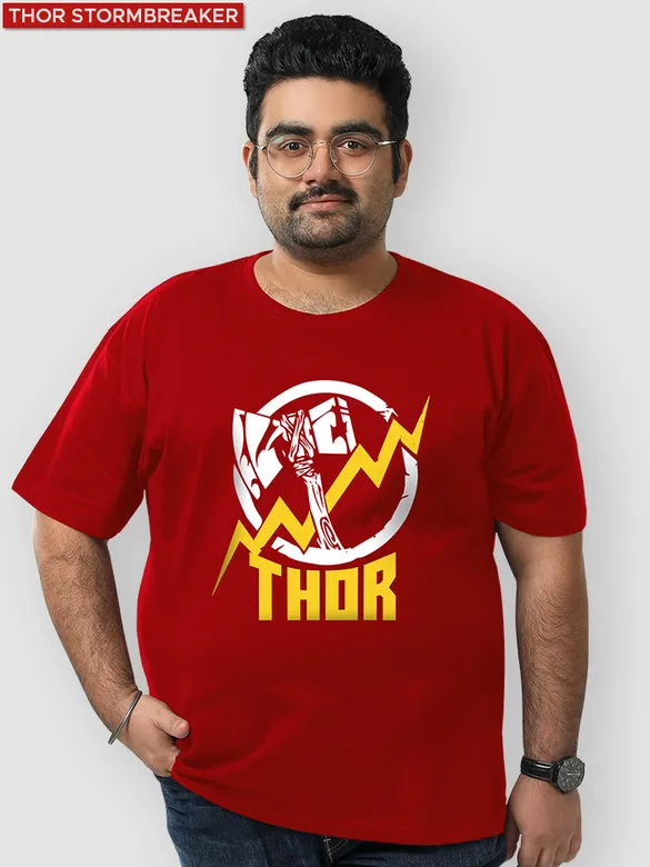 Pack Of 3 - Marvel Printed Plus Size Combo T-Shirt