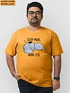 Pack Of 3 - Sleepyhead Printed Plus Size Combo T-Shirts