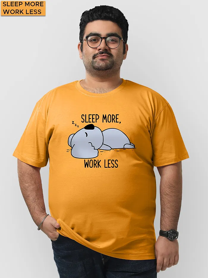 Pack Of 3 - Sleepyhead Printed Plus Size Combo T-Shirts