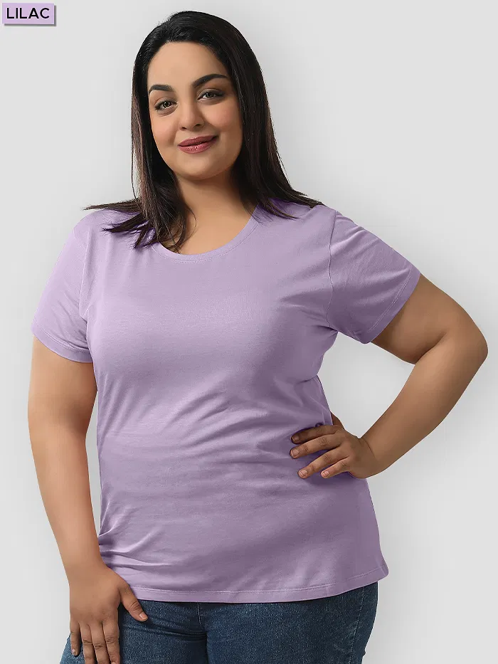 Pick Any 2- Womens Plus Size Plain T-shirt Combos