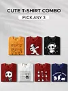 Shop men's printed plus size combo t-shirts for men online, 