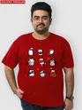 Pick Any 3 - Cute Printed Plus Size Combo T-Shirts