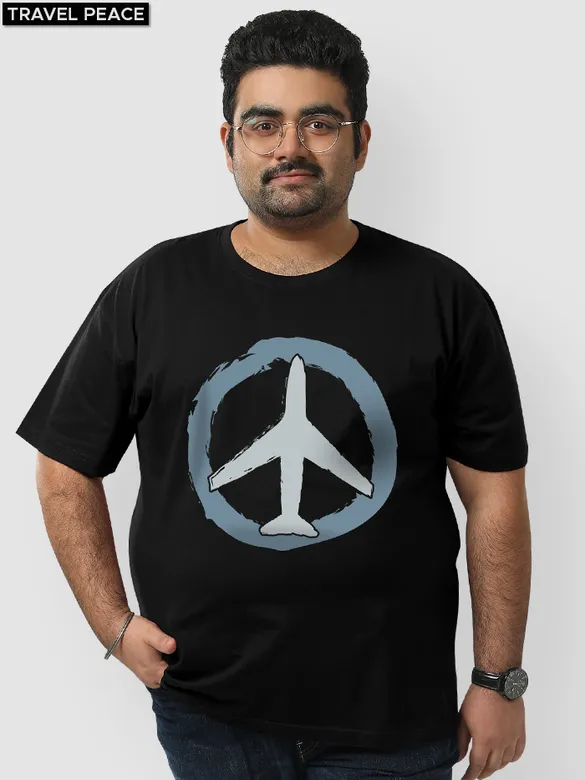 Pick Any 3 - Travel Printed Plus Size Combo T-Shirts