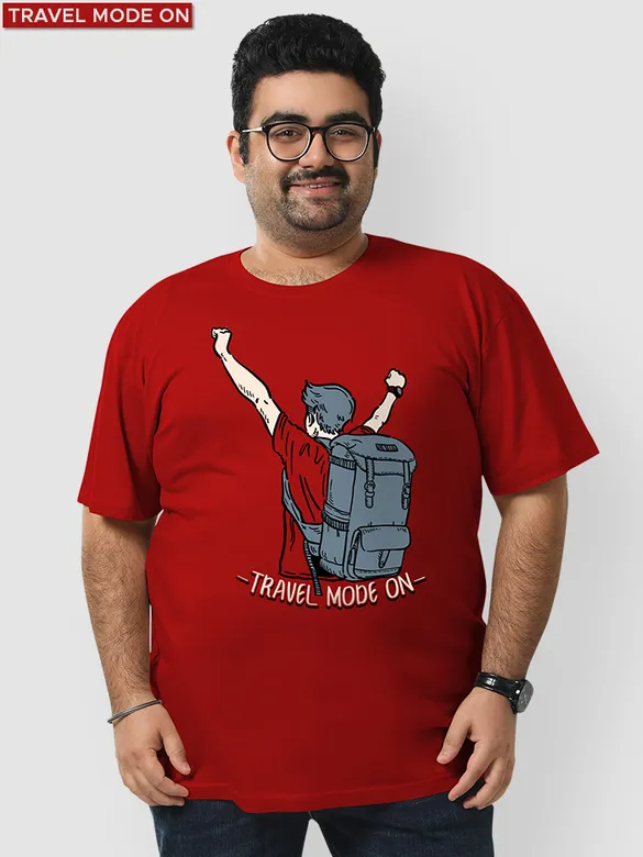 Pick Any 3 - Travel Printed Plus Size Combo T-Shirts